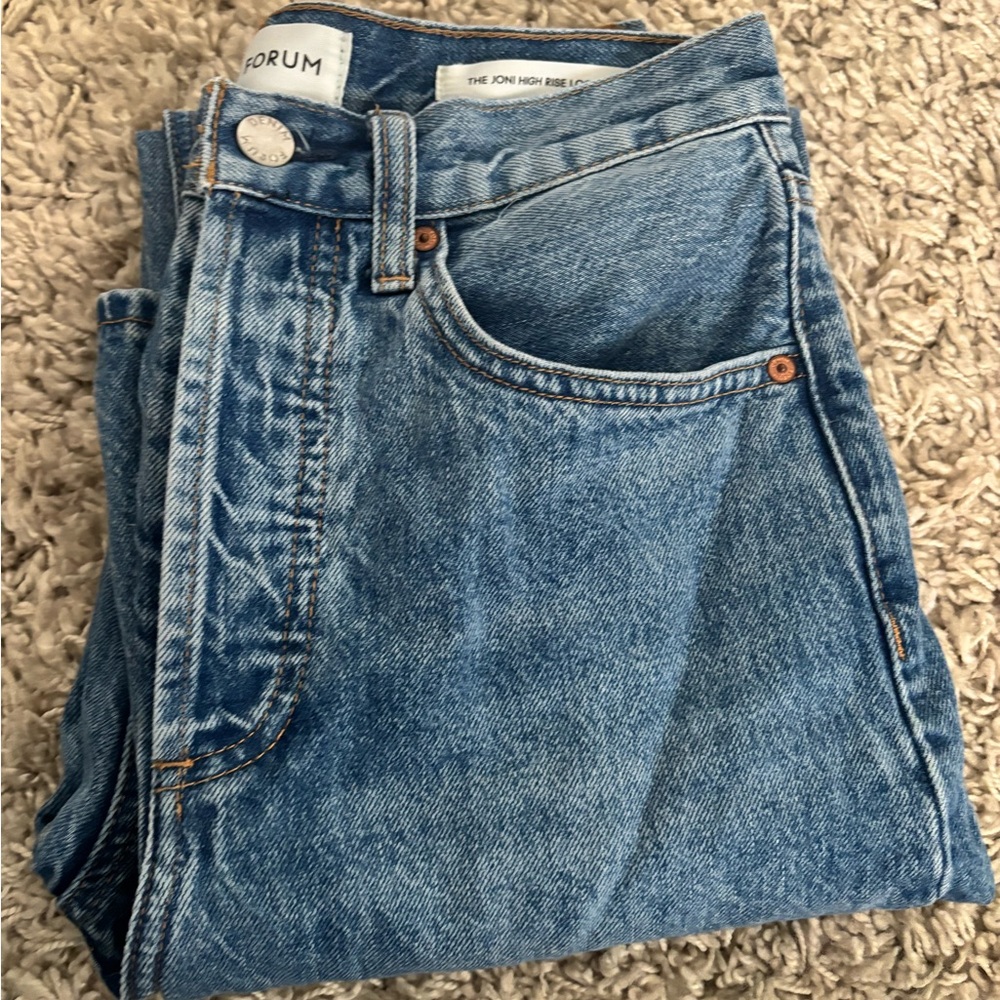 Denim Forum High-Rise Jeans From Aritzia